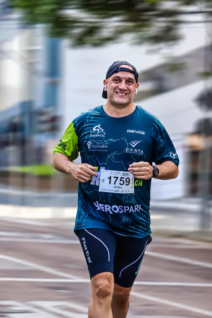 Diego, Educador Físico e criador do Corrida Pra Todos