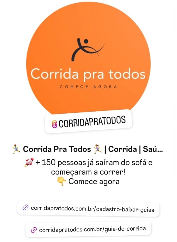 Instagram Corrida Pra Todos Seguir