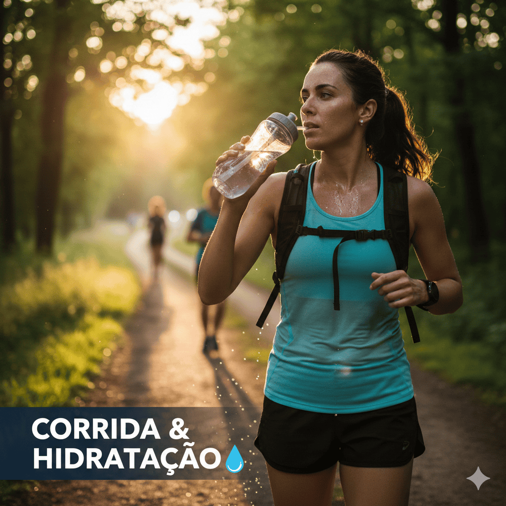 hidratação na corrida